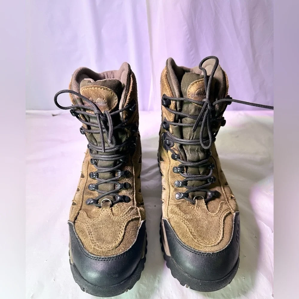Cabela's Brown Suede Men's Boat/Hiking Boots
